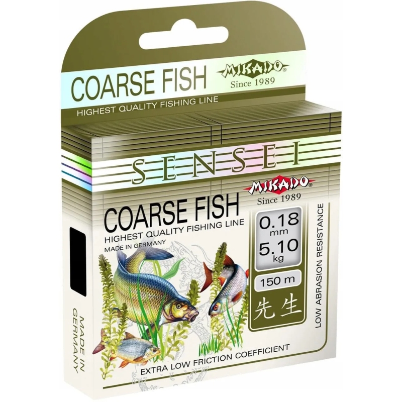 Żyłka mikado - sensei coarse fish 0,18mm 150m