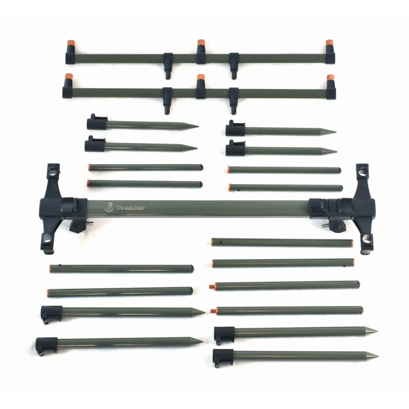 Stojak mikado - rod pod na 3 wędki threeliner