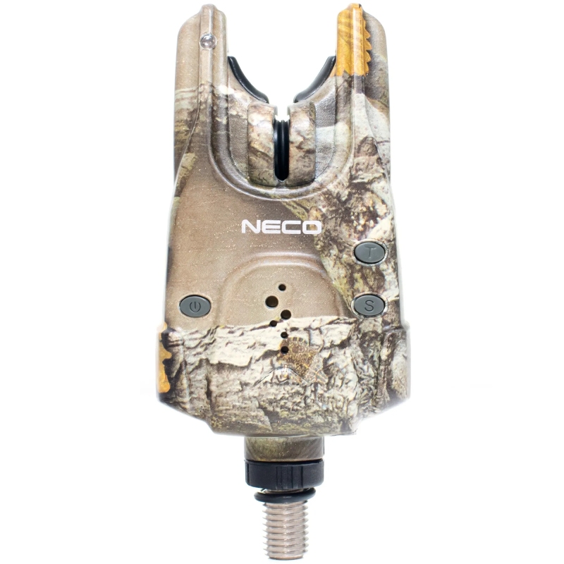 Zestaw sygnalizatorów brań z centralka Neco C 104 camo 4+1