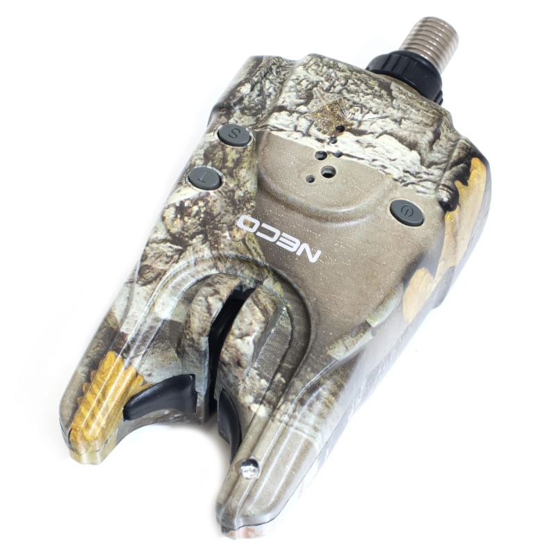 Zestaw sygnalizatorów brań z centralka Neco C 104 camo 4+1