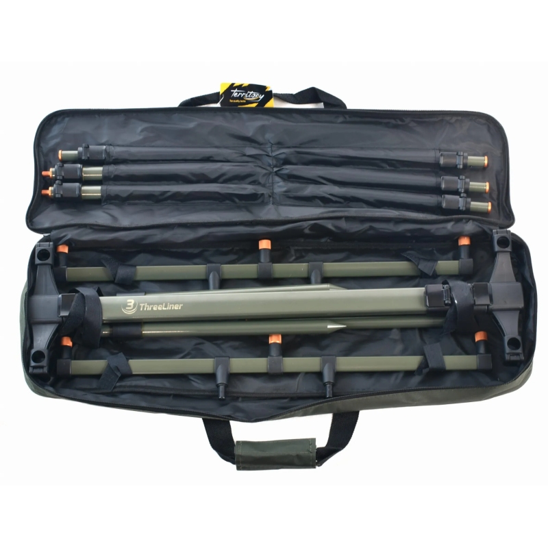 Stojak mikado - rod pod na 3 wędki threeliner