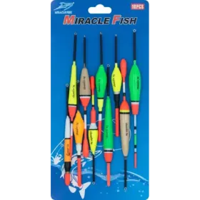 Zestaw spławików przelotowych 10szt. Zestaw nr1