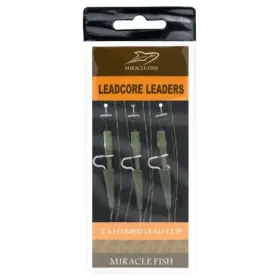 Zestaw karpiowy przypon leadcore klips strong