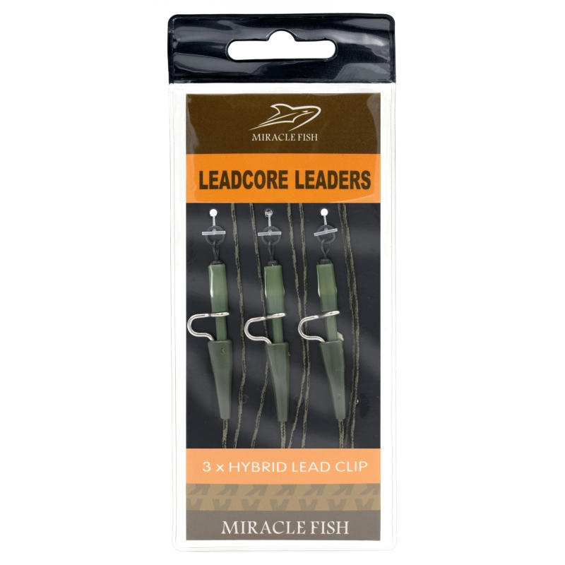 Zestaw karpiowy przypon leadcore klips strong