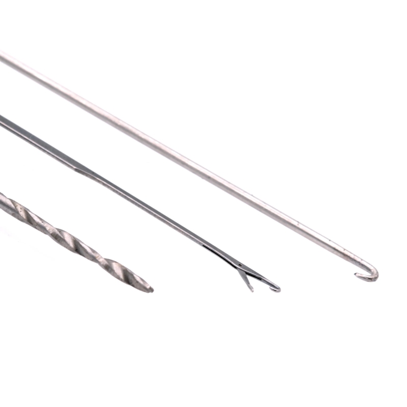 Igła szydło do kulek pelletu ziaren zestaw 3 szt.