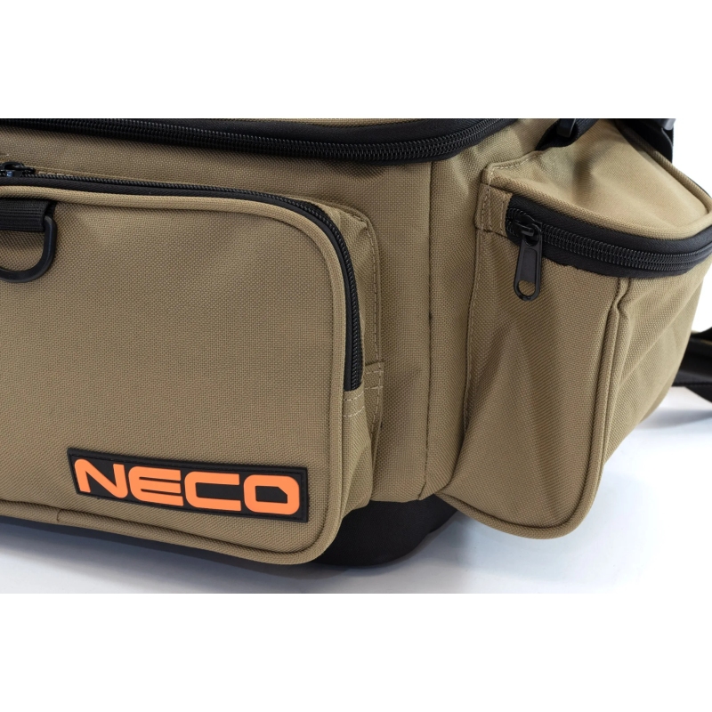 Torba wędkarska neco z 4 pudełkami 30x21x22cm