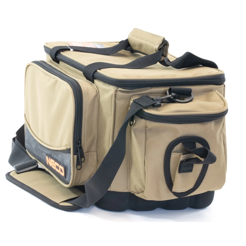 Torba wędkarska neco z 4 pudełkami 37x22x25cm