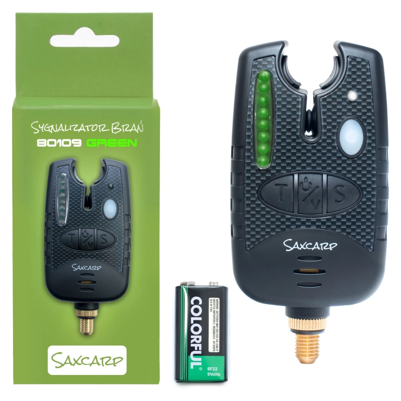 Sygnalizator brań linia led zielony