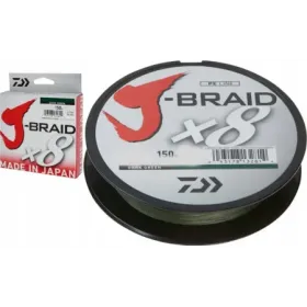 DAIWA PLECIONKA J-BRAID X8 0,22MM 150M C ZIELONA