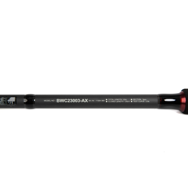 DAIWA WĘDKA BLACK WIDOW CARP 3LB 3,6M 3 SKŁADY