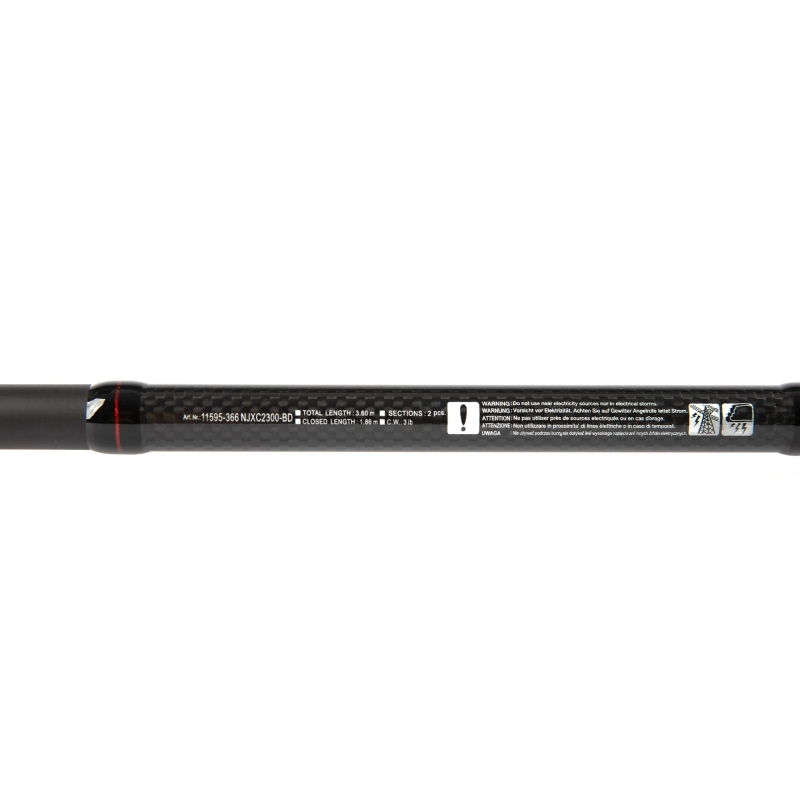 DAIWA WĘDKA NINJA X CARP 3LB 3.60M 2 SKŁADY DAIWA WĘDKA NINJA X CARP 3LB 3.60M 2 SKŁADY