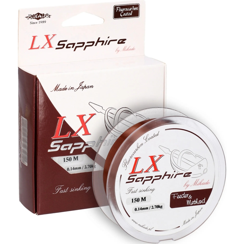 ŻYŁKA LX SAPPHIRE FEEDER & METHOD 0.14mm150m