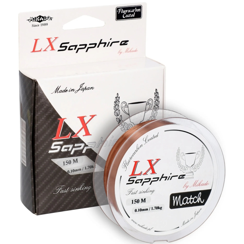 ŻYŁKA MIKADO - Lx Sapphire Match 0,10mm 150m