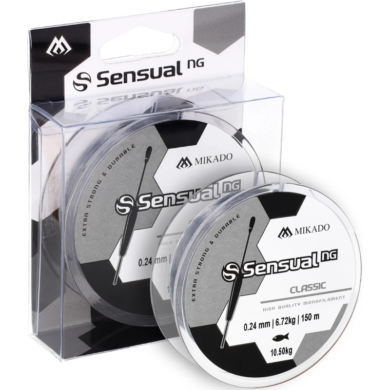 MIKADO ŻYŁKA SENSUAL CLASSIC 0.24MM/150M TRANSP