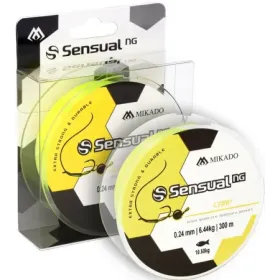 MIKADO ŻYŁKA SENSUAL N.G. CARP 0.28MM/300M ŻÓŁTA