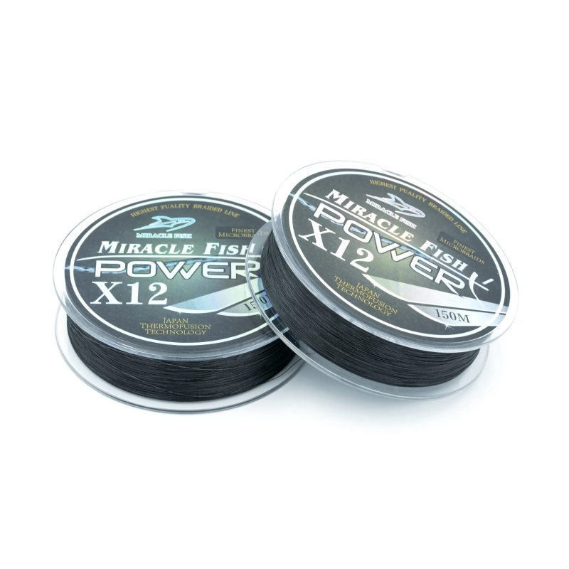 Plecionka octa braid power x12 black 0,06mm 150m
