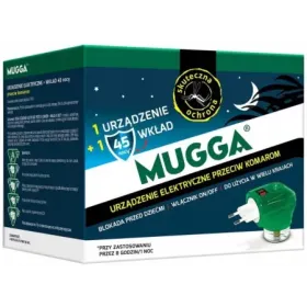 ELEKTROFUMIGATOR NA KOMARY ELEKTRO + WKŁAD MUGGA