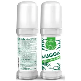 MUGGA ROLL-ON 20% DEET MLECZKO NA KOMARY KLESZCZE