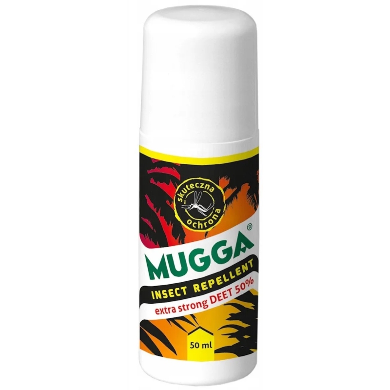 Mugga Strong Mleczko na komary i kleszcze - 50 ml Mugga Strong Mleczko na komary i kleszcze - 50 ml