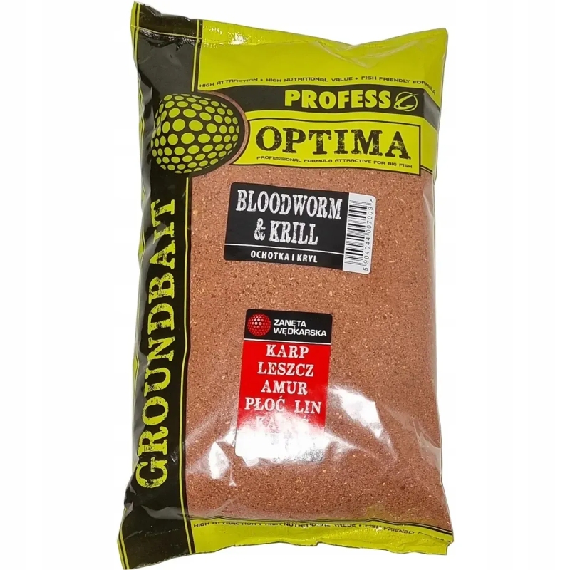 Zanęta wędkarska OPTIMA Ochotka i Kryl 1 kg