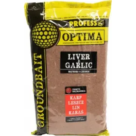 Zanęta wędkarska OPTIMA WĄTROBA CZOSNE 1kg