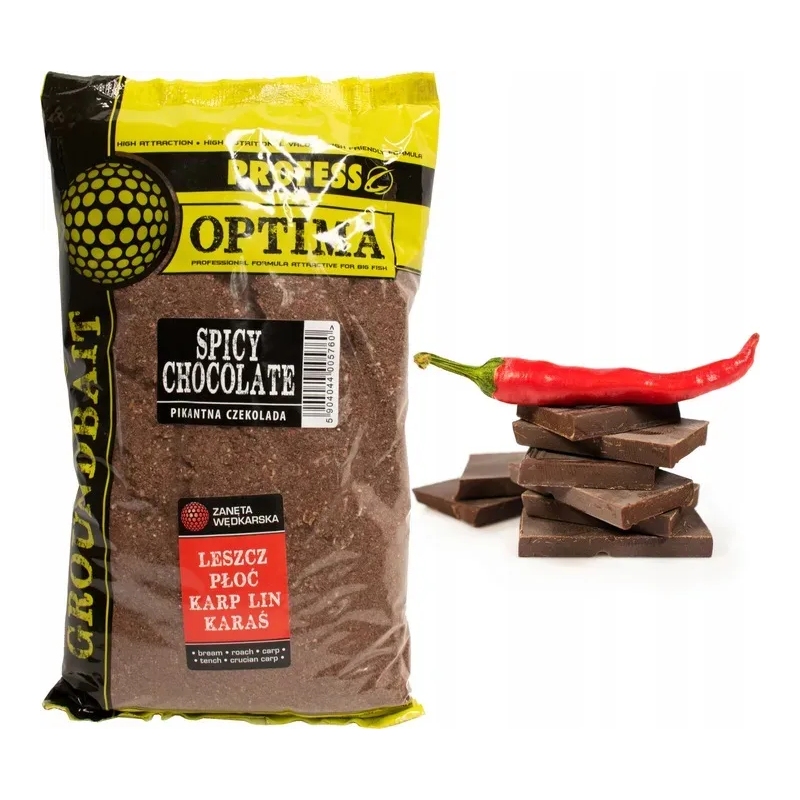 Zanęta wędkarska PROFESS OPTIMA PIKANTNA CZEKOLADA 1kg