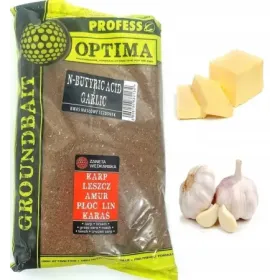 Zanęta wędkarska PROFESS OPTIMA CZOSNEK MASŁO 1kg