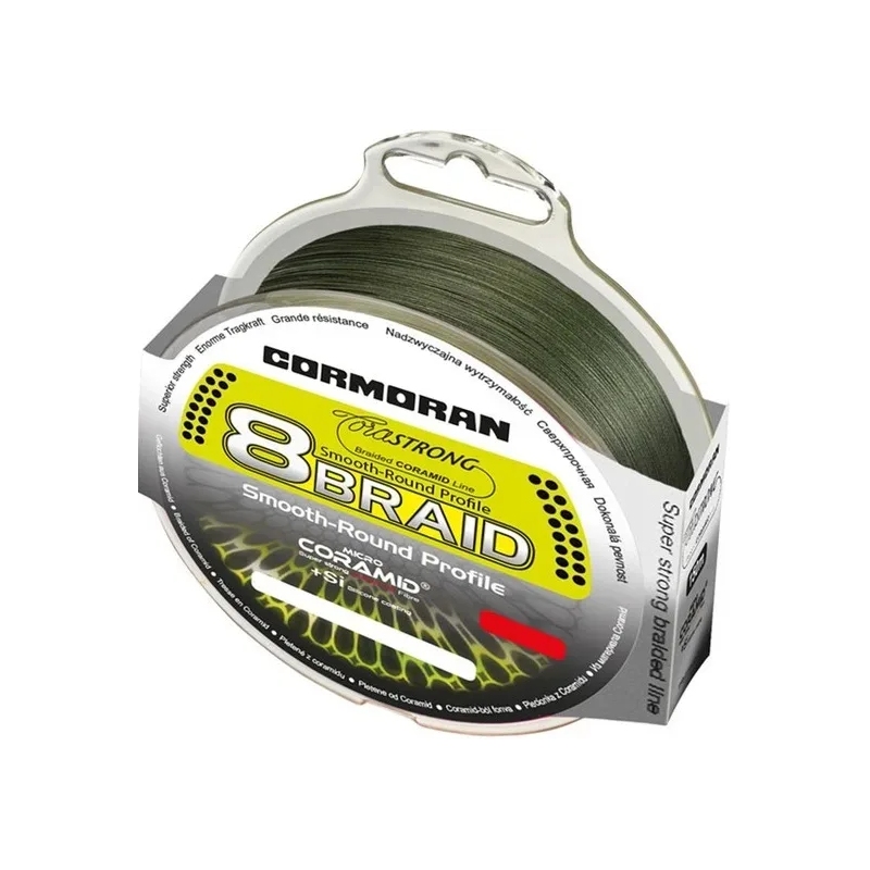 Plecionka CORMORAN CORASTRONG 8 splot 135m 0,10mm