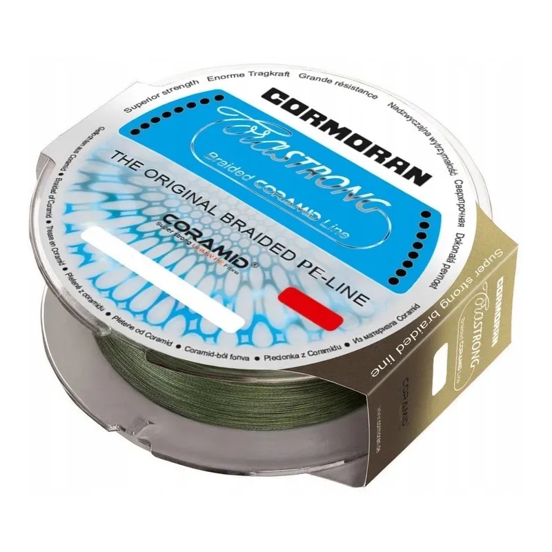 Plecionka CORMORAN CORASTRONG 8 splot 135m 0,28mm