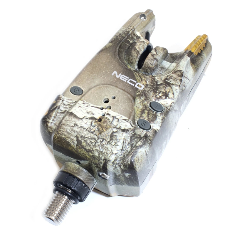 Zestaw sygnalizatorów brań z centralka Neco C103 camo 3+1