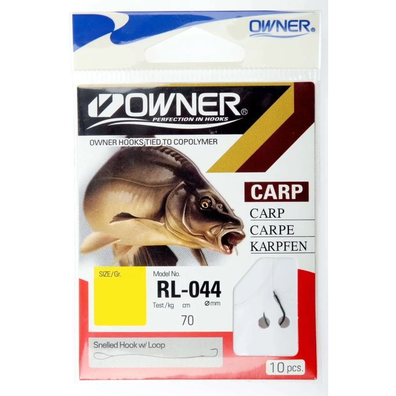 Haczyki OWNER Iseama nr 8 z przyponem 0,18mm