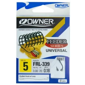 Haczyki OWNER Chinu nr 6 z przyponem 0,18mm