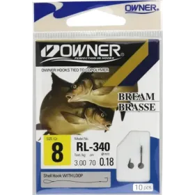 Haczyki OWNER Chinta nr 9 z przyponem 0,16mm