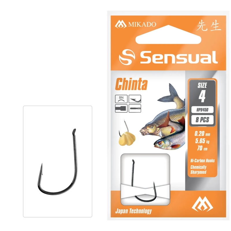 PRZYPON WIĄZANY SENSUAL CHINTA 12mm/70cm