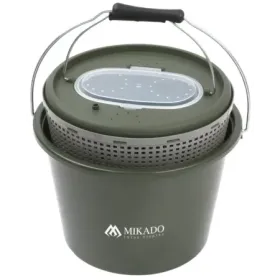 MIKADO Wiadro sadzyk do transportu żywca 33x23cm