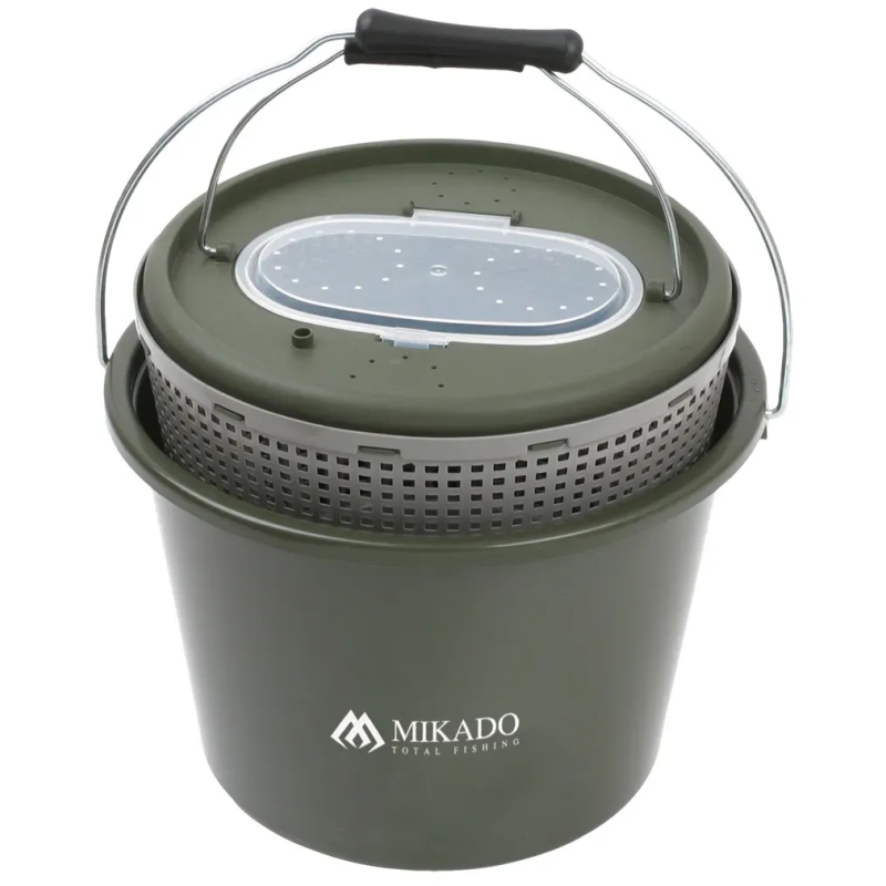 MIKADO Wiadro sadzyk do transportu żywca 33x23cm