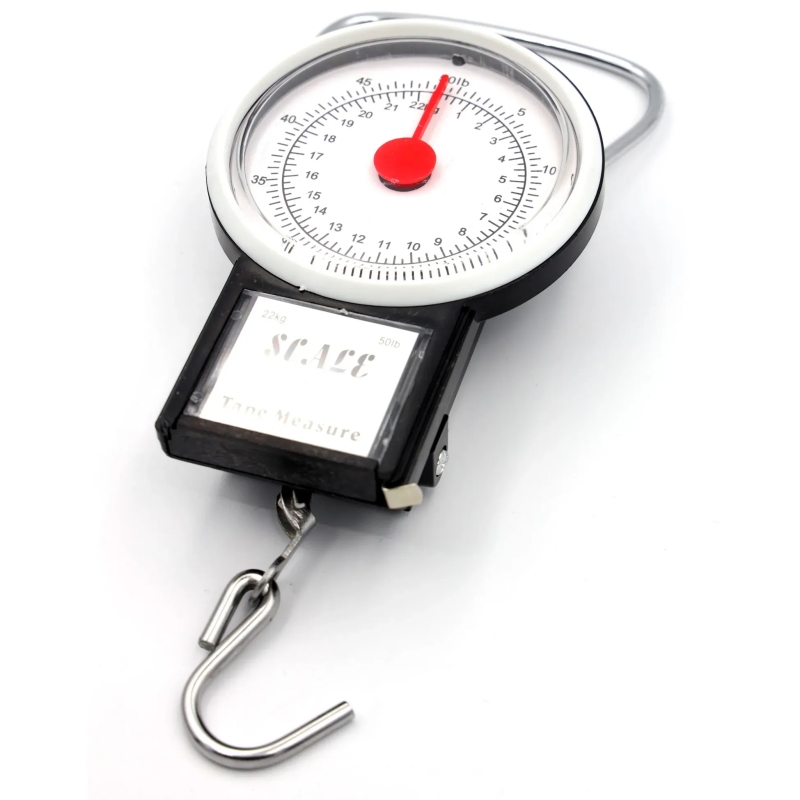 WAGA WĘDKARSKA ZEGAROWA Z MIARKĄ NECO