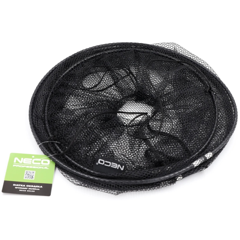 SIATKA WĘDKARSKA SADZYK 3 OBRĘCZE NA RYBY 35/60 NECO