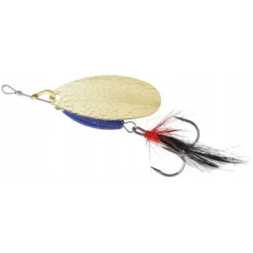 BŁYSTKA OBROTOWA MIKADO M-GRUB nr 4 ZŁOTA / BLUE KNIGHT 13g