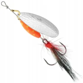 Błystka Obrotówka Mikado M-Grub 4 - Złota / Firetiger 13g