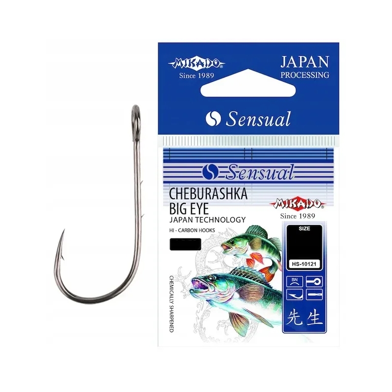 HACZYKI MIKADO SENSUAL CHEBURASHKA BIG EYE r8 10szt