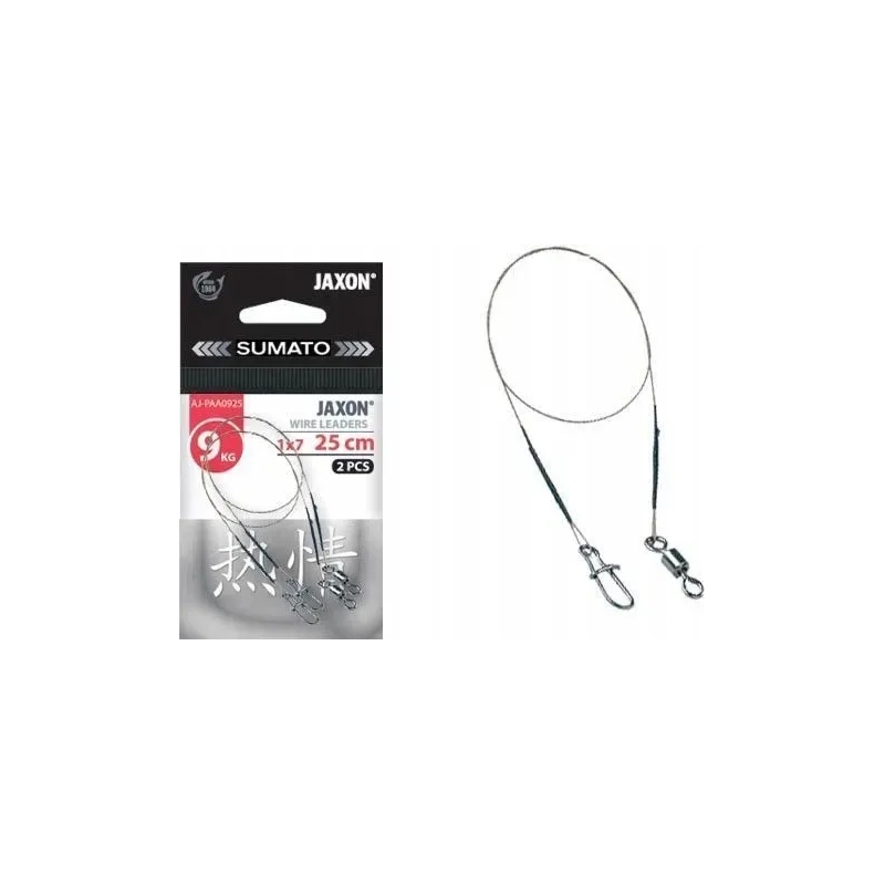Przypon Jaxon Przypony Sumato 1x7 stal 9 kg 25 cm