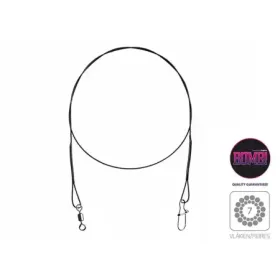 Przypon tytanowy 1x7 BOMB! z krętlikiem i agrafką