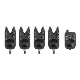 Zestaw sygnalizatorów brań z centralka Prologic R2L 4+1