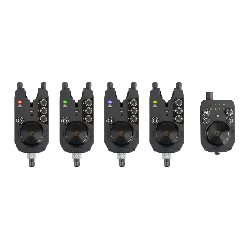 Zestaw sygnalizatorów brań z centralka Prologic R2L 4+1