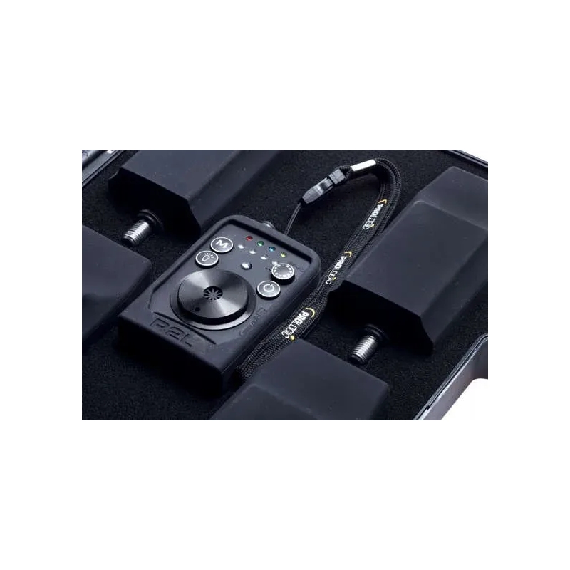 Zestaw sygnalizatorów brań z centralka Prologic R2L 4+1