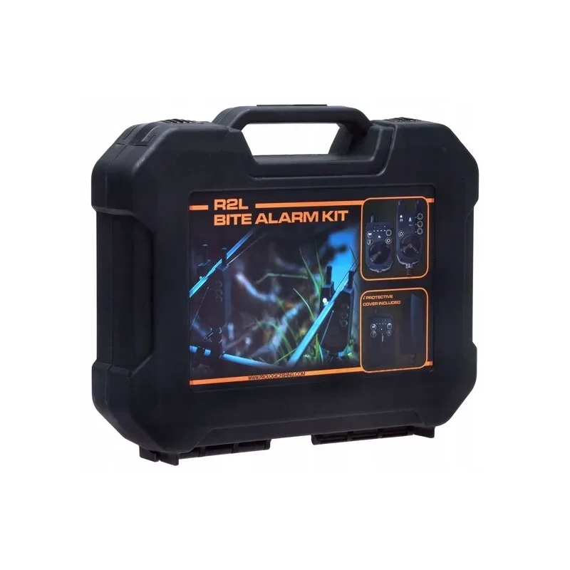 Zestaw sygnalizatorów brań z centralka Prologic R2L 4+1