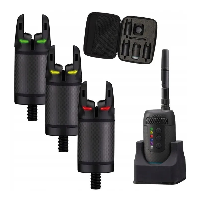 Zestaw sygnalizatorów brań z centralka Prologic Bra 3+1