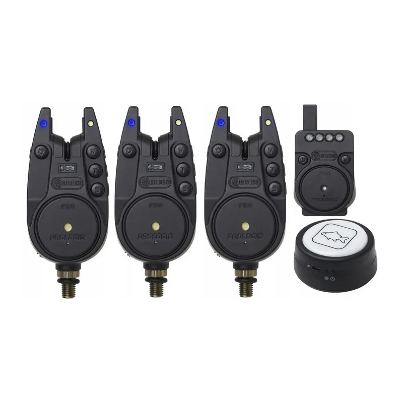 Zestaw sygnalizatorów brań z centralka Prologic C-Serier Pro 3+1+1