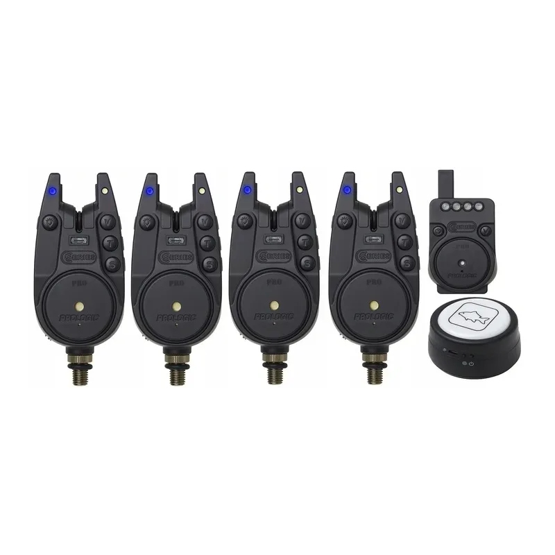 Zestaw sygnalizatorów brań z centralka Prologic C-Serier Pro 4+1